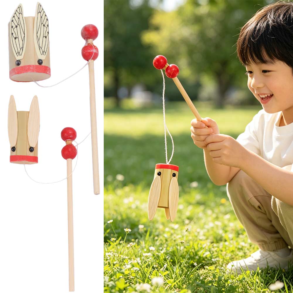 Musical Instrument You Shake - Jouet traditionnel chinois en bambou en