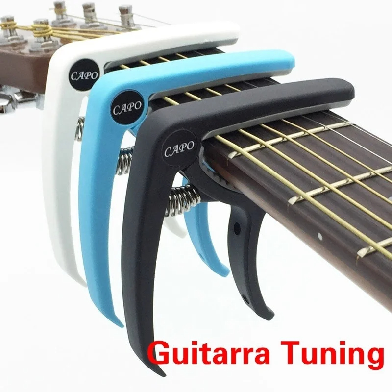 Musical Instrument Names - Capodastre de guitare en plastique pour