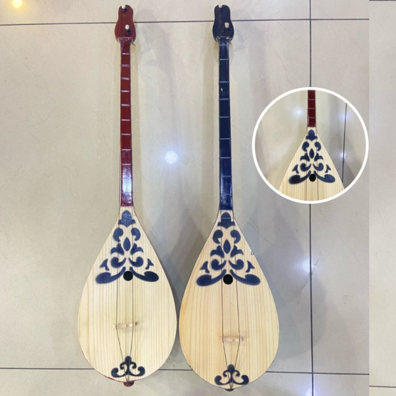 Musical Instrument Names - 80CM Dombra 2 cordes Kazak Instruments
