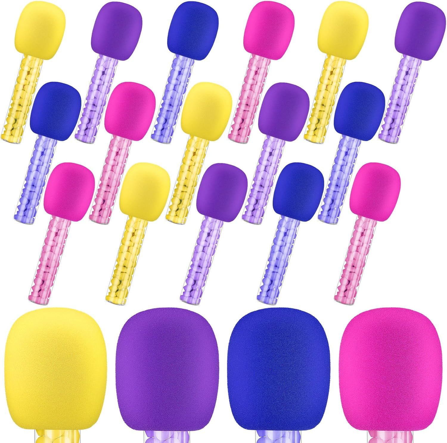 Musical Instrument Tuba - 4/24 pièces Microphone en plastique en