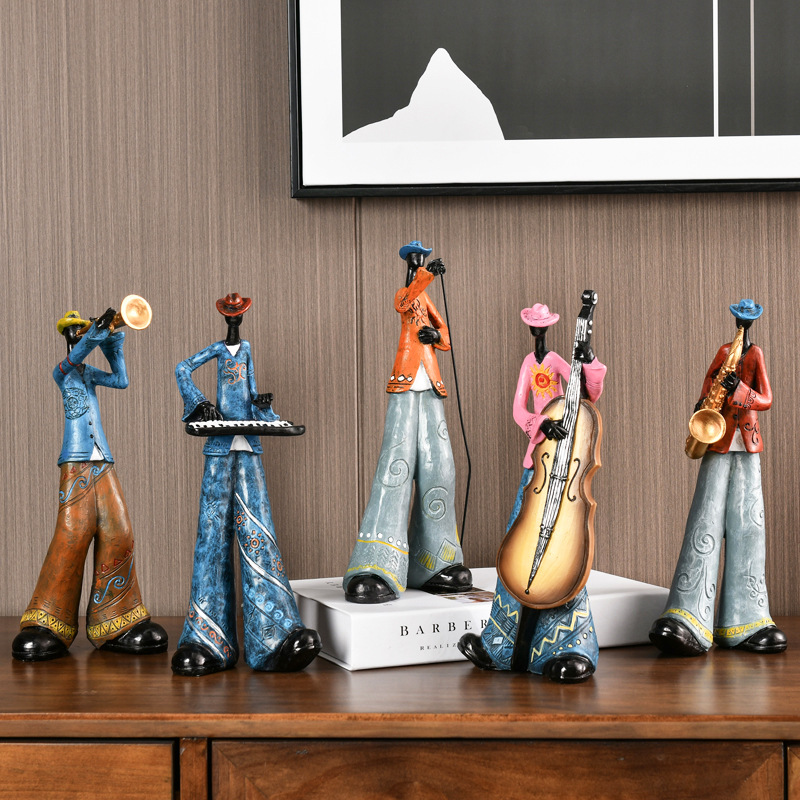 Musical Instrument Craft - Ornement Musical Créatif Thème Groupe de