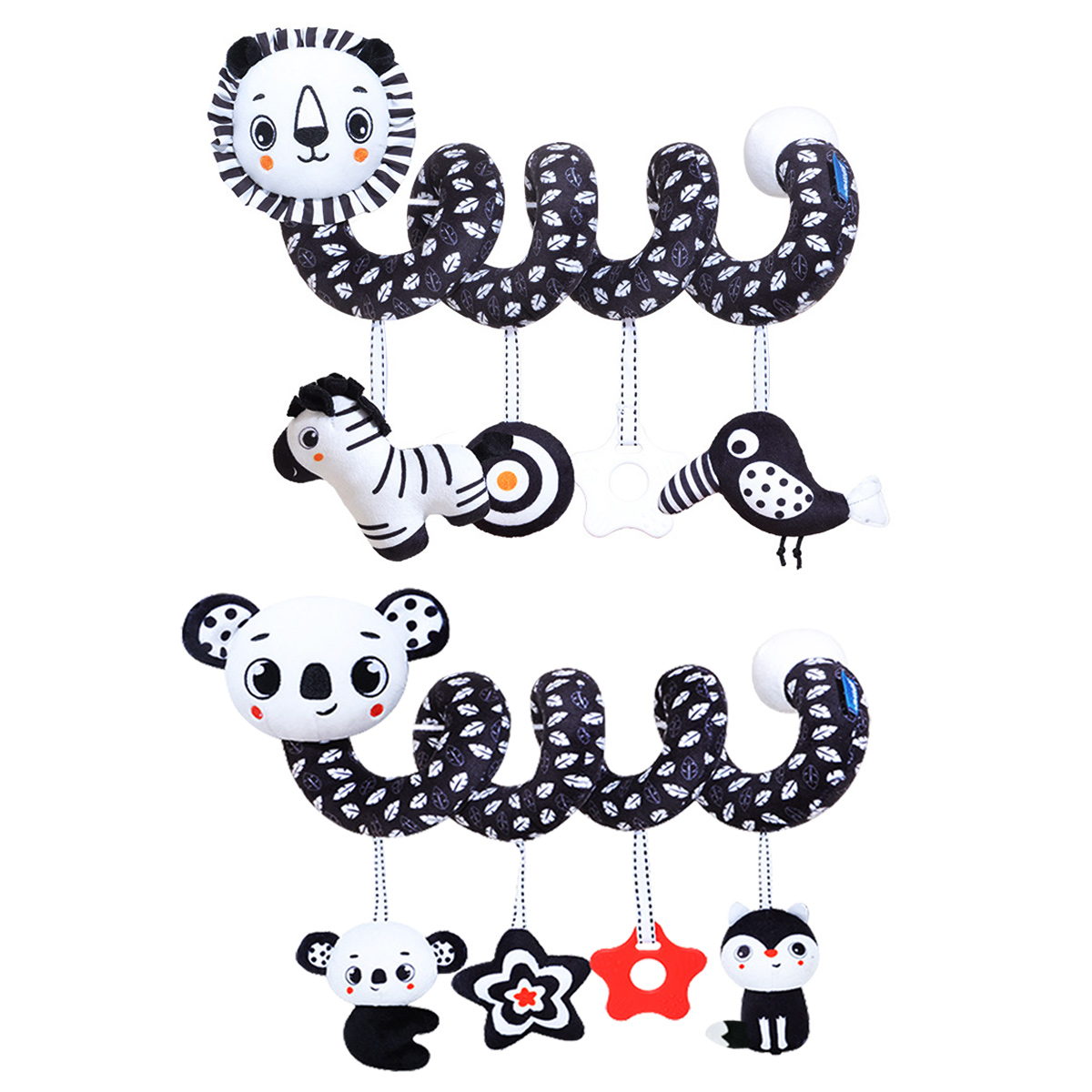 Musical Instrument Rattle - Jouets suspendus en spirale en peluche