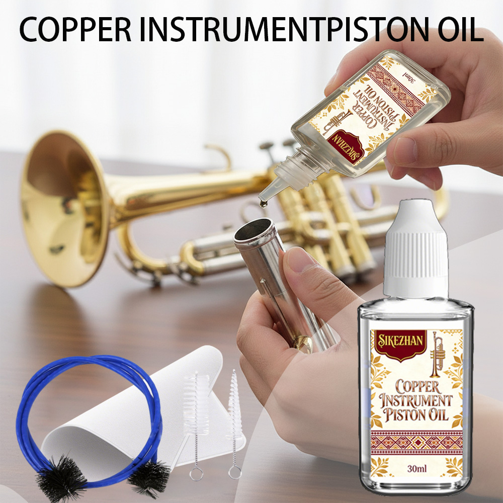 Musical Instrument Tuba - Huile de valve en laiton de