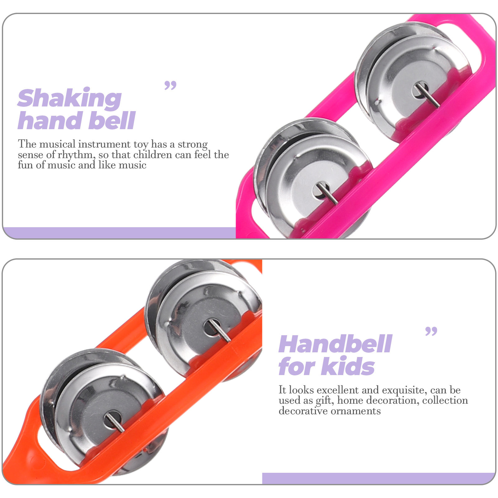 18 clochettes à main, instrume - Musical Instrument You Shake avis et prix