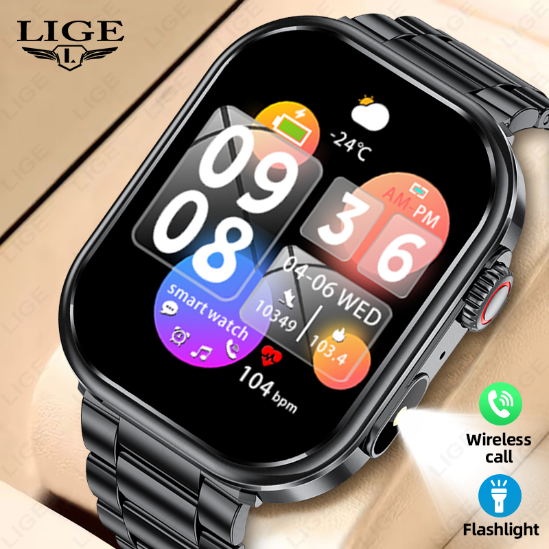 Montre connectée LIGE pour hom - Musical Instrument Craft avis et prix