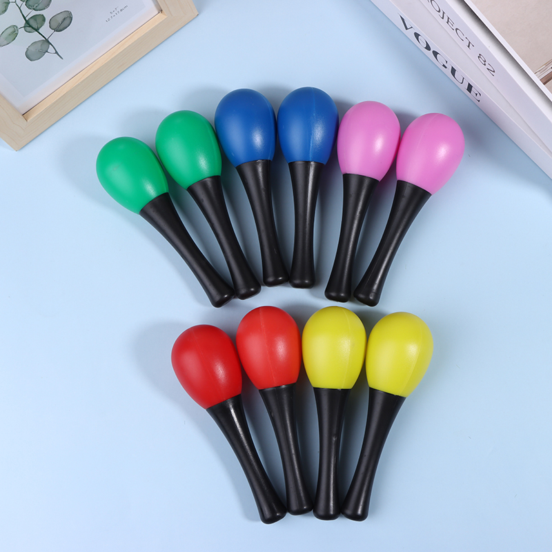 Lot de 2 maracas en plastique, - Musical Instrument Rattle avis et prix