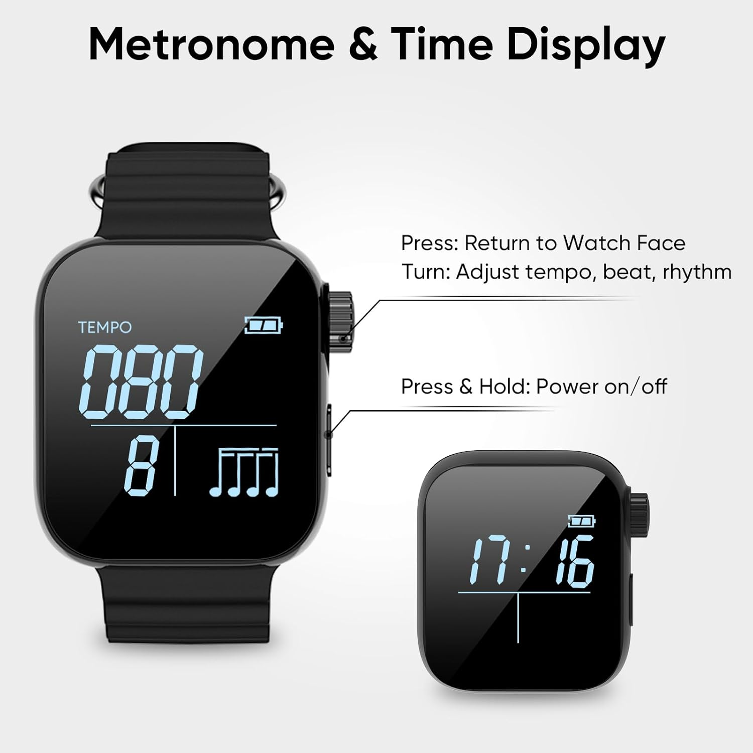 Métronome vibrant portable 40- - Musical Instrument Names avis et prix