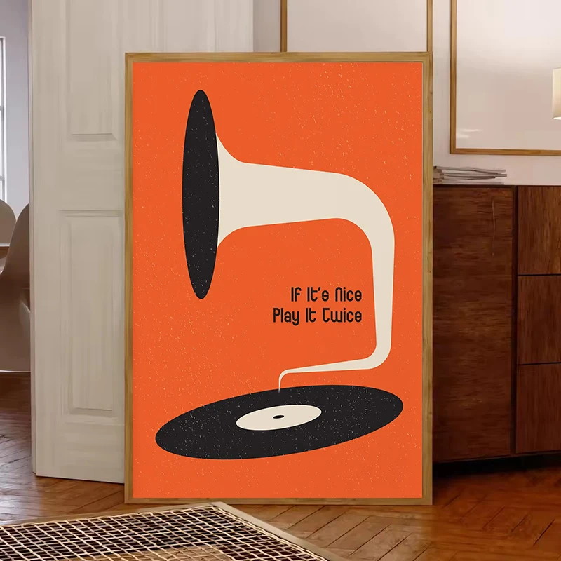 Impression sur toile de disque - Musical Instrument Tuba avis et prix