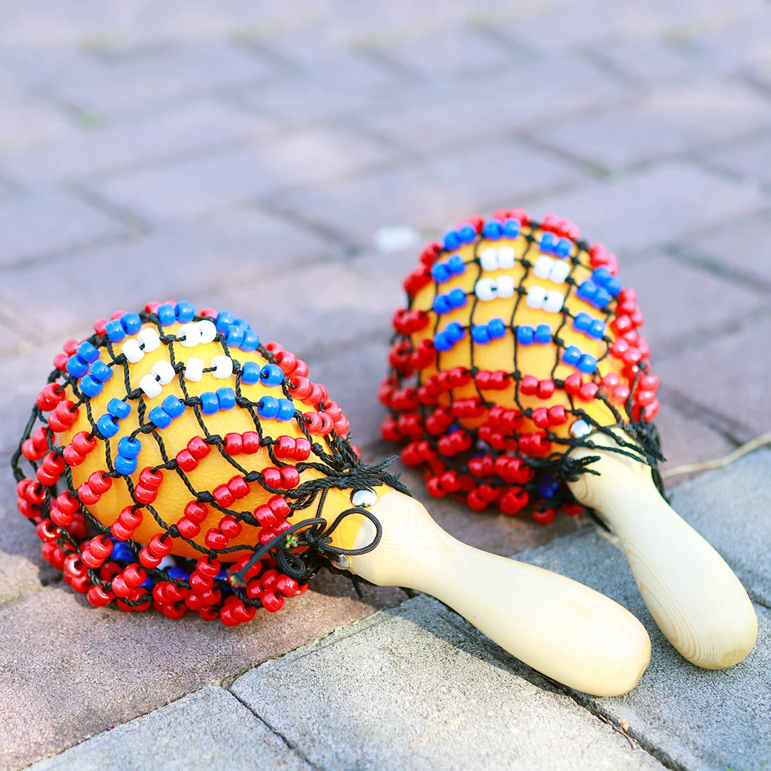 IRIN Orff Tambourin à billes,  - Musical Instrument Rattle avis et prix