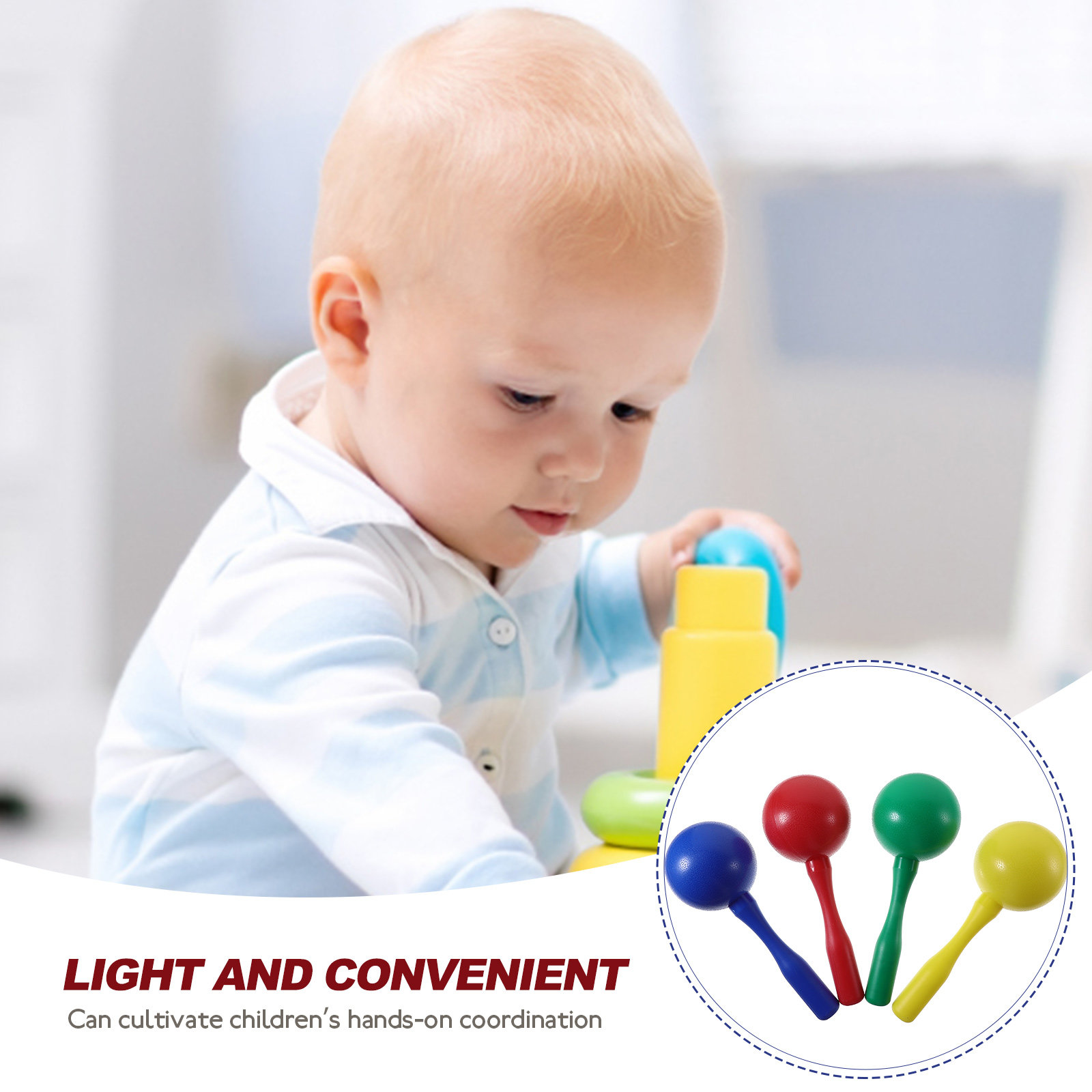 8 maracas à secouer, instrumen - Musical Instrument You Shake avis et prix