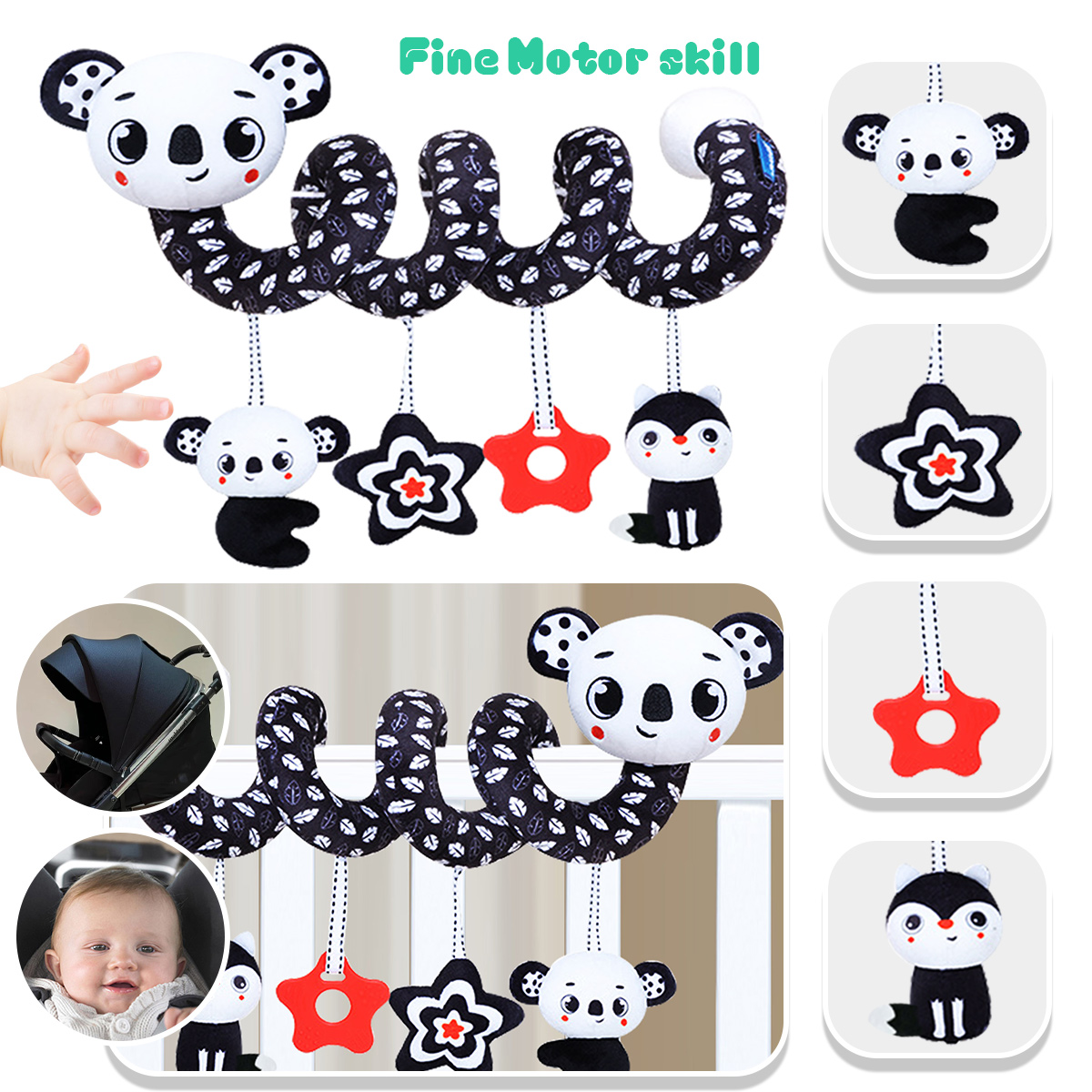 Jouets en peluche en spirale,  - Musical Instrument Rattle avis et prix