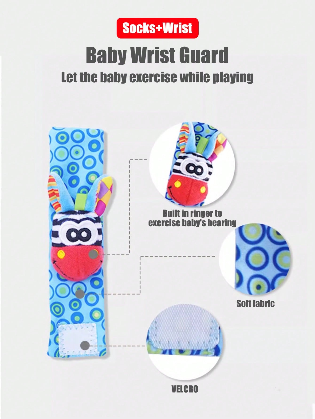 Chaussettes hochet au poignet  - Musical Instrument Rattle avis et prix