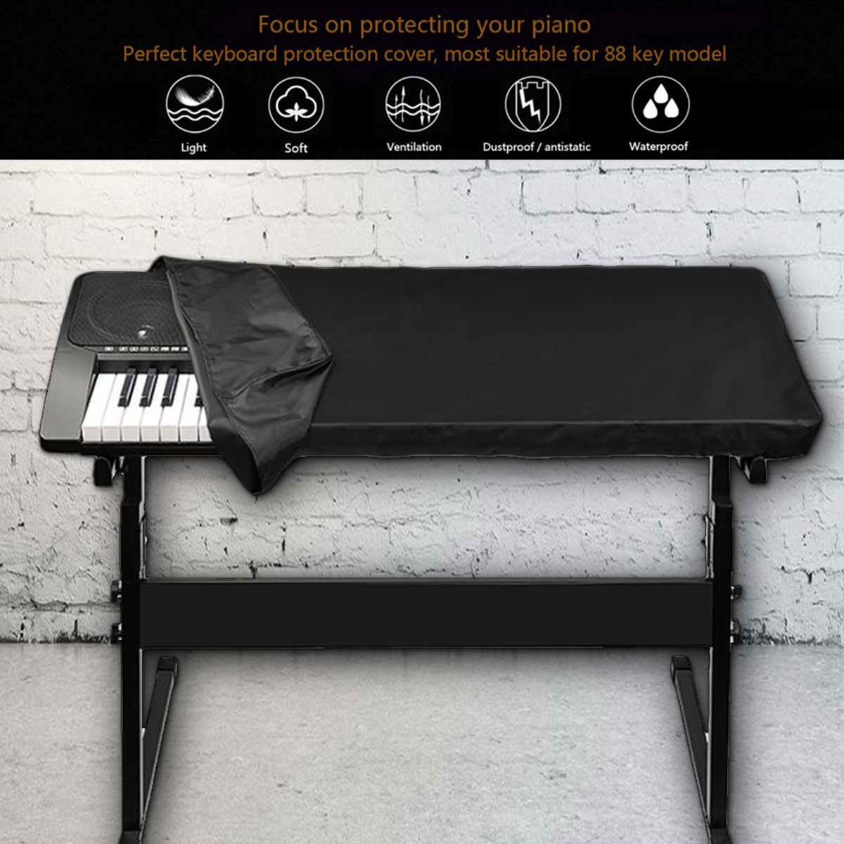 Housse de Piano électronique 6 - Musical Instrument Names avis et prix