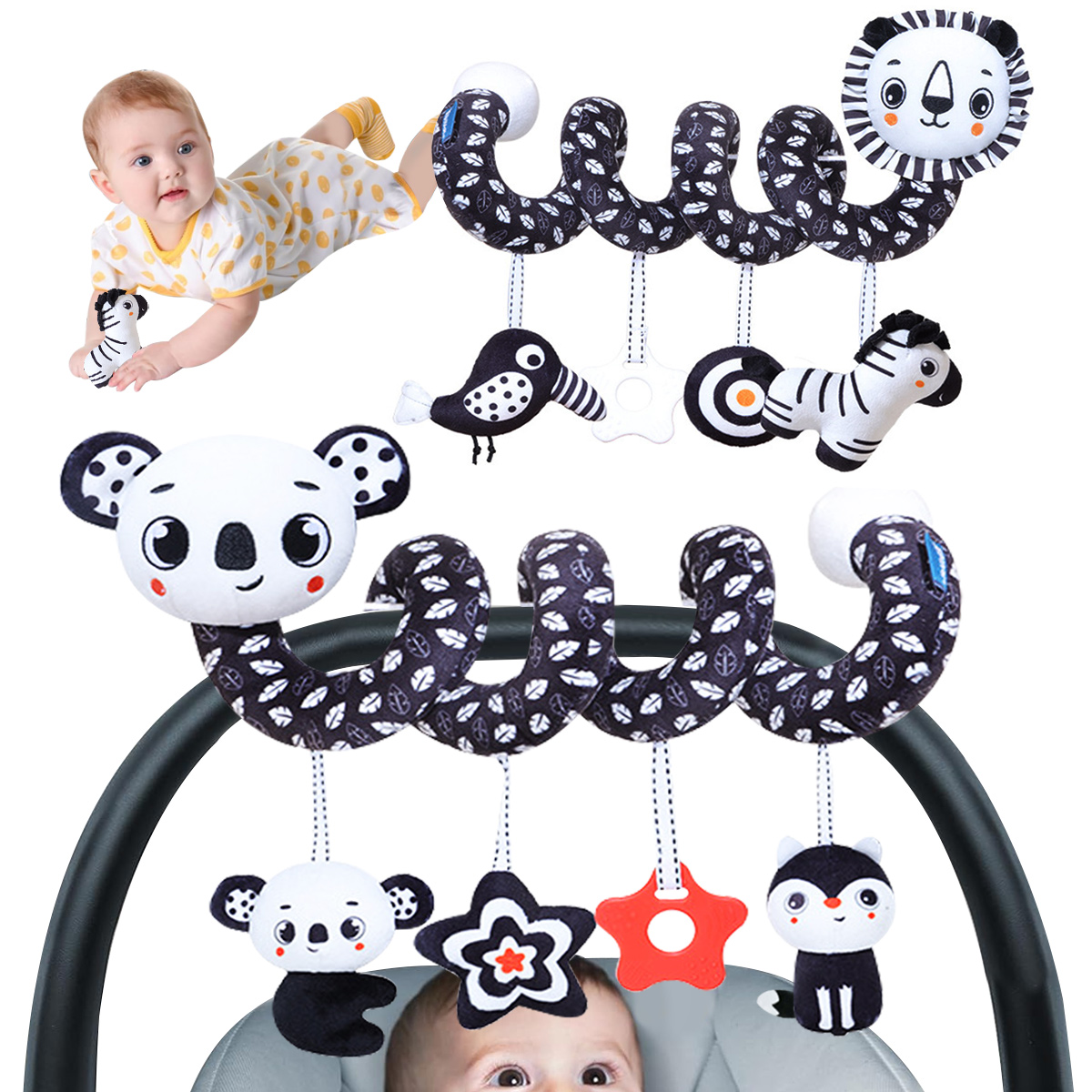 Jouets suspendus en spirale en - Musical Instrument Rattle avis et prix