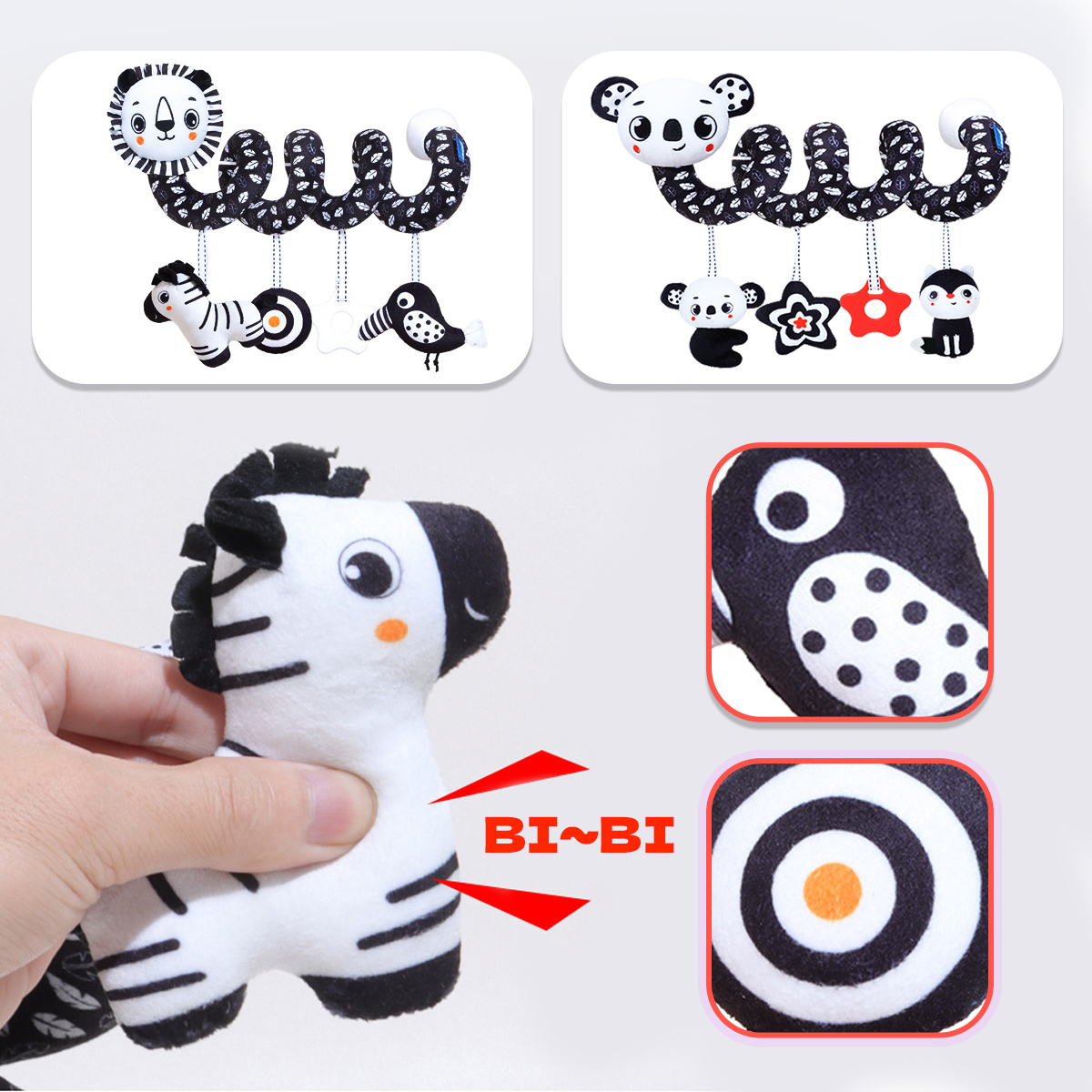Jouets suspendus en spirale en - Musical Instrument Rattle avis et prix