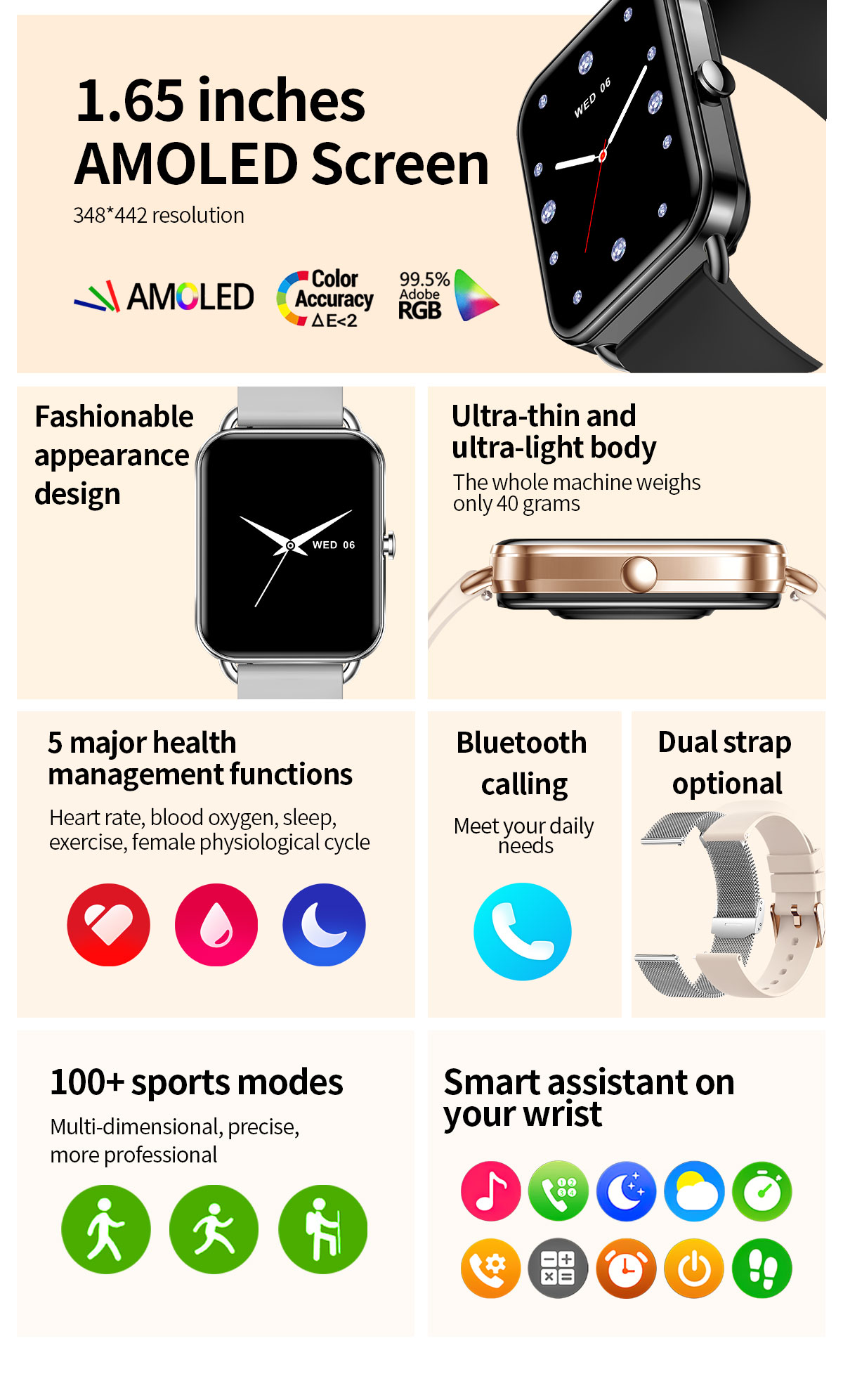 Montre intelligente pour télép - Musical Instrument Craft avis et prix
