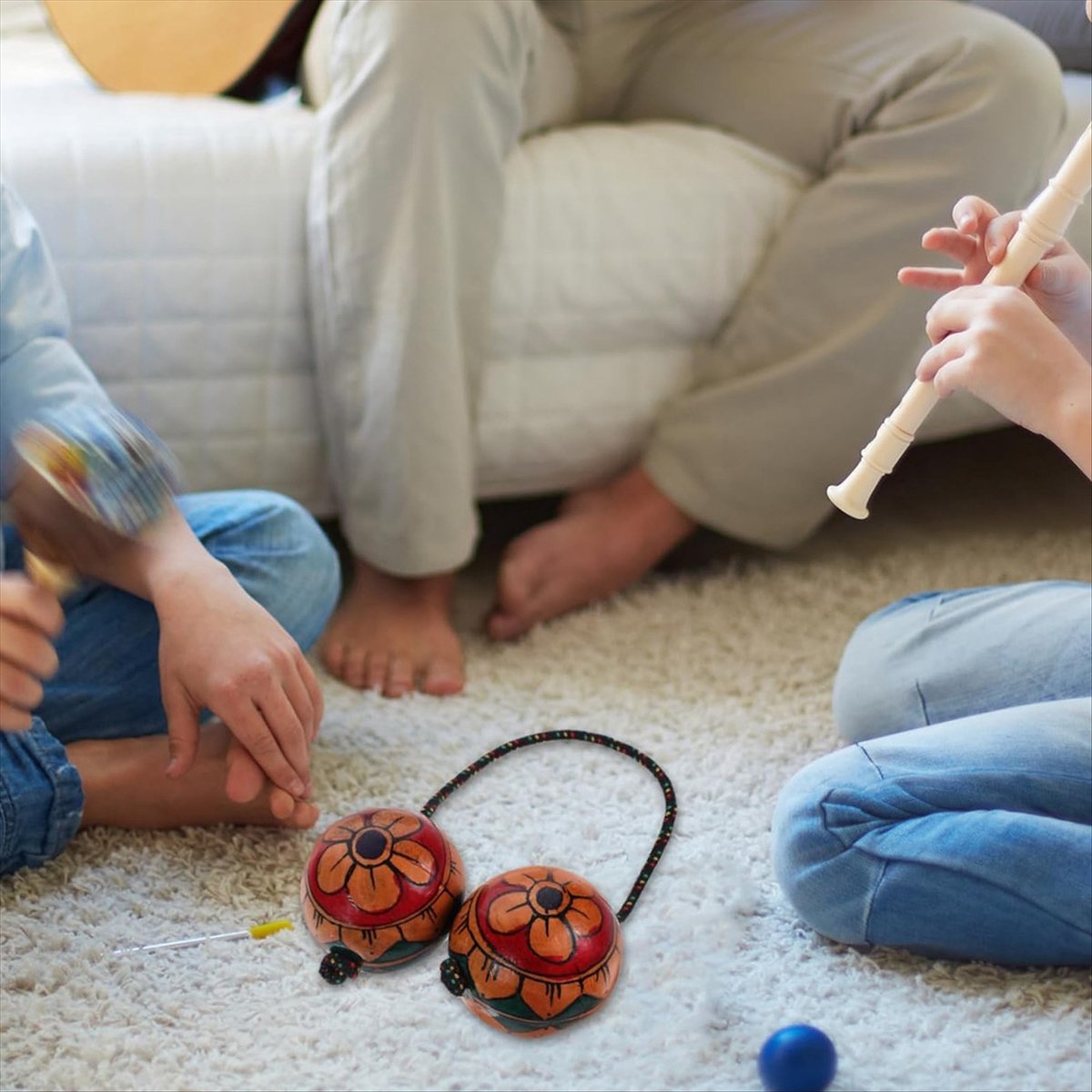 【HOT!TURE】Maracas dessinées à  - Musical Instrument You Shake avis et prix