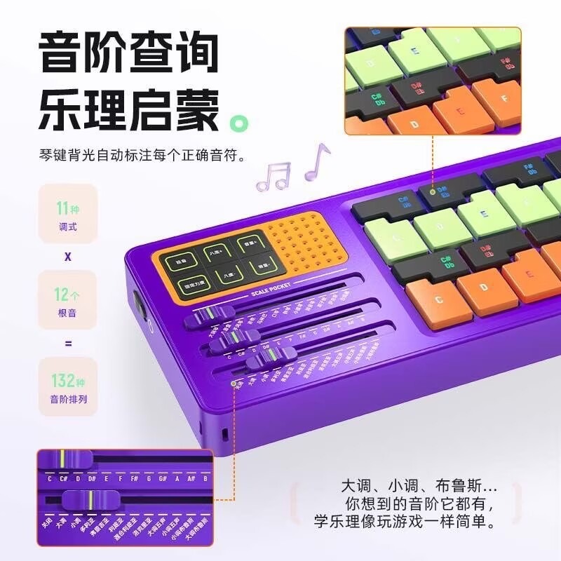 Clavier musical de poche Synid - Musical Instrument Names avis et prix